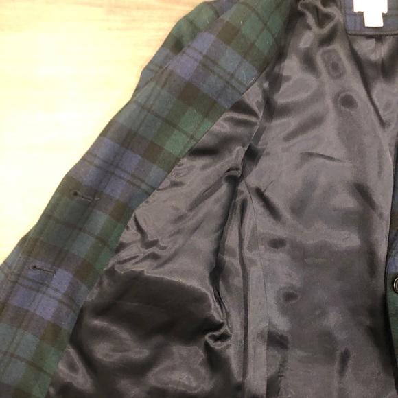 Plaid j crew blazer - Picture 3 of 5